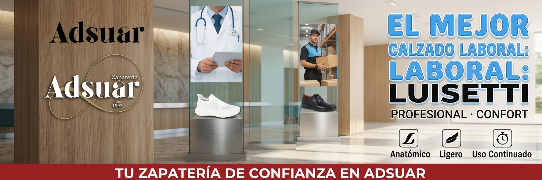 Tu calzado laboral de siempre, en tu tienda de confianzaZA